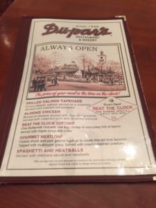 Dupars Studio City Menu